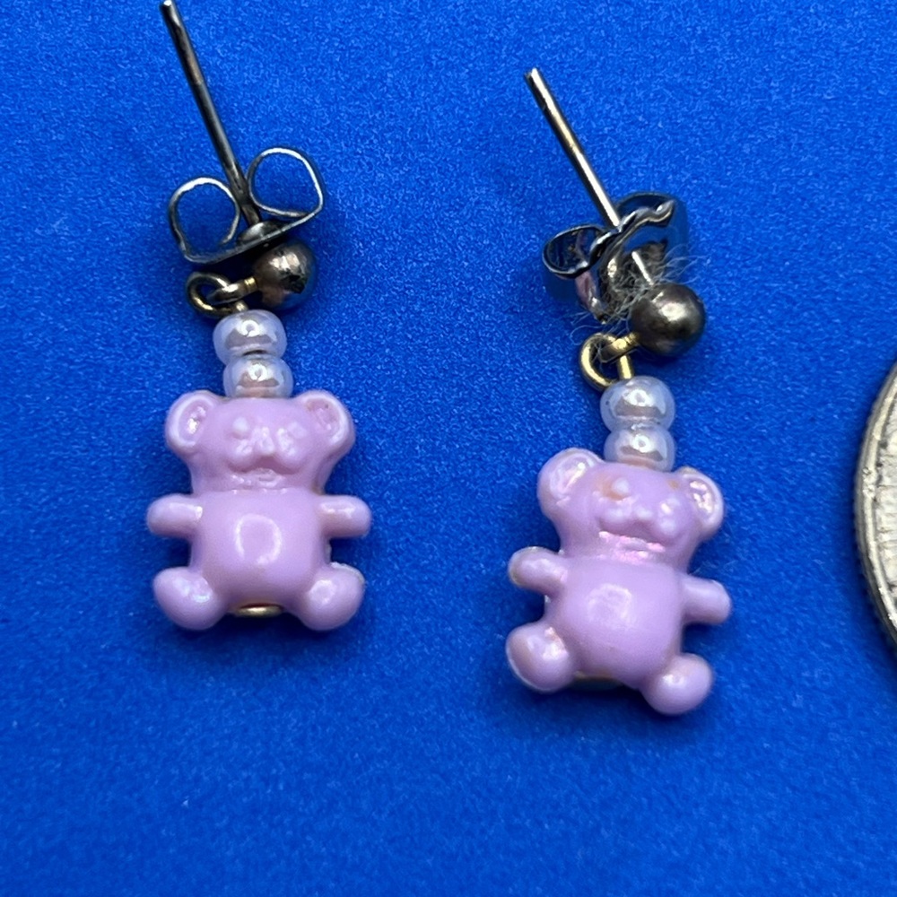 Teddy Bear Earrings